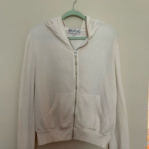 Wildfox zip up size S
